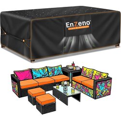 ENZENO vodoodporna zaščitna prevleka za vrtno pohištvo - 220 × 150 × 90 cm odprta embalaža Cene