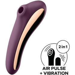 Satisfyer Vibrator Dual Kiss vijoličen Cene