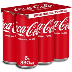 Coca-Cola 0,330l 6pack limenka Cene