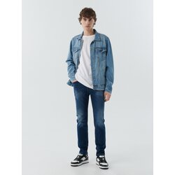 Cropp - Slim traperice - Tamnoplava Cene