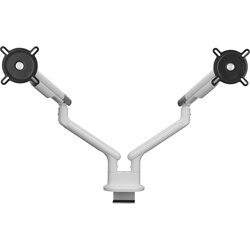 Oneforall Design Dual white stolni nosač za monitor 33 cm (13") - 81,3 cm (32") bijela podesiv po visini, nagibni + ro Cene