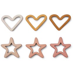 Liewood 6 dijelni set modela za pripremu keksića svend holiday rose multi mix Cijene