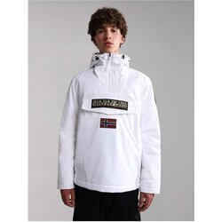 Napapijri White Men's Waterproof Anorak Hooded - Men Cijene