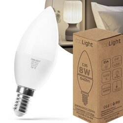 Toolight Žarulja LED RSL036 E14 8W Neutral Cijene