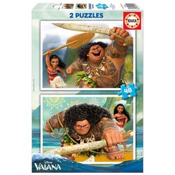 Educa borras Disney Vaiana Puzzle - Set od 2 x 48 komada Cene