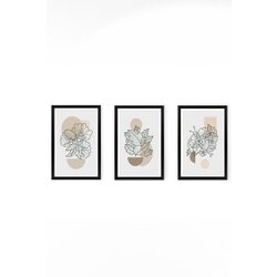 Wallxpert set 3 dekorativne slike Artsycllct22 Cene
