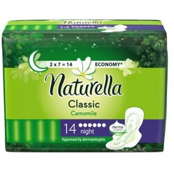 Naturella classic kamilica night higijenski ulošci 14 komada Cene