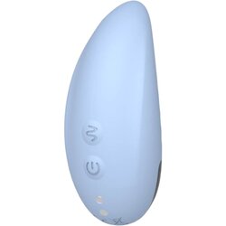 Vibeconnect punjivi vodootporni stimulator klitorisa (plavi) Cene