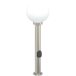 vidaXL Stebriček z vtičnico 80 cm nerjaveče jeklo IP44, (5000296969) Cene