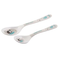Canpol Exotic Animals Melamine Spoons Grey zdjelica 2 kom za djecu Cene