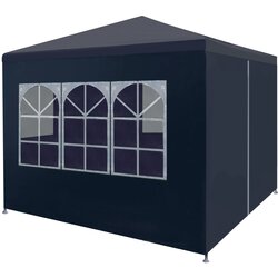 vidaXL Šator za zabave 3 x 3 m plavi Cijene