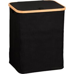Kesper KSP19594 korpa za prljavi veš sa bambus okvirom crna 51CM Cene