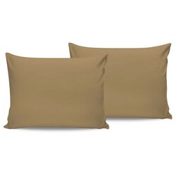LIGHT BROWN pillowcase set (2 pieces) Cene