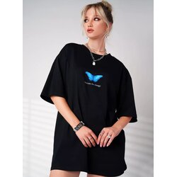 GLT Ženska majica "Leptir", Crna Cene