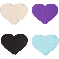 Ns Novelties Pretty Pasties Heart I Assorted 4 Pairs Cene