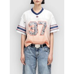 Deus Ex Machina San Remo #37 T-shirt flame blanc Cene
