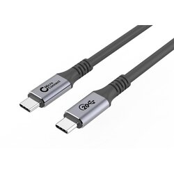 MicroConnect Premium kabel USB C-C 3.2 Gen2x2, 4m 100W, 20Gbps, 4K60Hz, (21221185) Cene