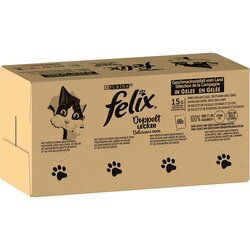 Felix Jumbo pakiranje: "So gut wie es aussieht" v želeju 120 x 85 g - Doppelt lecker Cene
