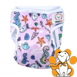 Misoko diapers Reusable Female Pink L, Periva Pelena Za Ženke, Roze Cene