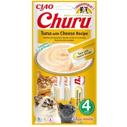 Churu Cat Priboljšek Puree Tunina s sirom 4x14 g Cene