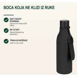 Castelli Termos boca Homa, 500 ml, Crna Cene