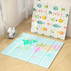 BABYLINE Premium Collection Podloga za igru FISH + MAP 180x200x1cm Cene