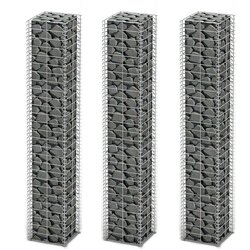  Set gabiona 3 kom od pocinčane žice 25 x 25 x 150 cm Cijene