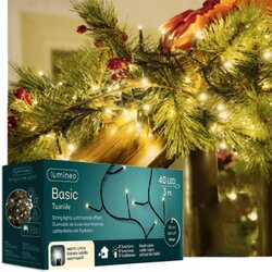 Lumineo basic novogodišnje lampice 3m 40 led toplo bele Cene