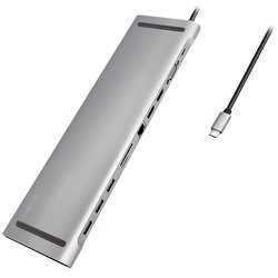 Logilink UA0373 laptop dock /port replicator Wired USB 3.2 Gen 1 (3.1 Gen 1) Type-C Aluminium Cene