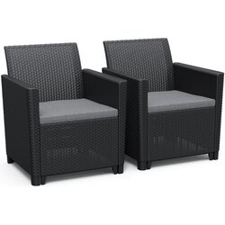 Vrtne garniture CLAIRE DUO – grafit Cene