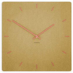 Von Der Factory Zidni sat Luxhora Pura Square Yellow 11 boja kazaljki Cene