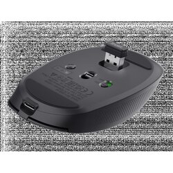 Trust OZAA compact wireless miš, 800-3200 dpi, optički, 3 načina konekcije, punjiva baterija Cijene