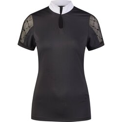Pikeur Majica CUT-OUT SHIRT, black - 44 Cene