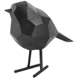 PT LIVING Črn dekorativen kip Bird Small Statue Cene