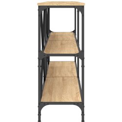 vidaXL Konzolni stol boja hrasta sonome 180x30x75 cm od drva i željeza Cijene
