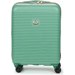 DELSEY PARIS Trdi kovčki FREESTYLE 4DR CABINE 55CM SLIM Zelena Cene