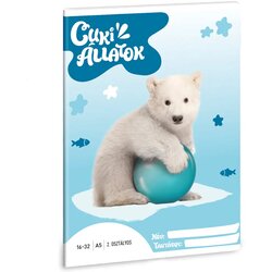 Ars Una slatke životinje - polarni medvjed bilježnica s crtama za 2. razred A/5 Cene