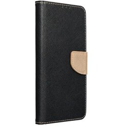 FANCY Book futrola za XIAOMI Redmi 13c / POCO C65 crna / zlatna Cene