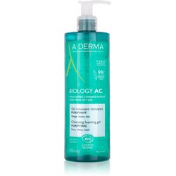 A-derma Biology pjenasti gel za čišćenje za mješovitu i masnu kožu 400 ml Cene