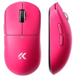 MCHOSE bežični gaming miš A5 V3 ultra rose red /PAW3395/8KHz pooling/omron mechanical Cene