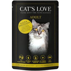 Cat's Love 12 x 85 g - Teletina in puran Cene