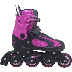 Action roler PW126B-10 black/pink pvc ABEC5 pu 2021 par Cene