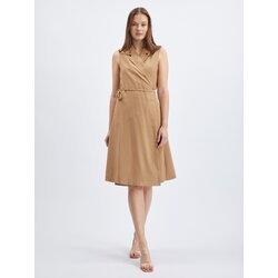 Orsay Light brown women's wrap dress Cijene