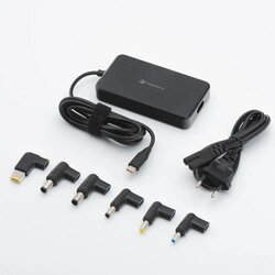 forcell F-ENERGY E856 univerzalni punjač za laptop 65W (6 adaptors) - crni Cene