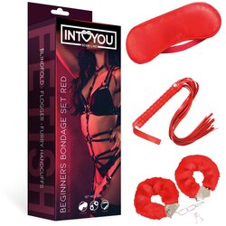 INTOYOU_BDSM_Line KOMPLET Beginners Set Red Cene