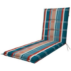 Doppler Blazina za ležalnik Spot (Do x Š x V: 195 x 60 x 5 cm, Modra, Rdeča) Cene