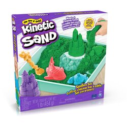 Kinetic Sand sandbox set Cene