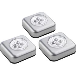 Müller Licht Majhna prenosna LED svetilka Müller 400136 srebrna 3 kosi, (20460403) Cene