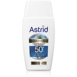 Astrid Hyaluronic Gold zaščitni fluid SPF 50 50 ml Cene