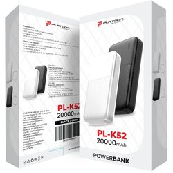 Powerbank PL-K52 20000MAH PLATOON CRNI Cene